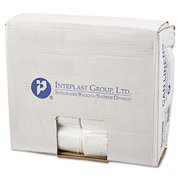 Inteplast Group 16 gal Trash Bags, 24 in x 33 in, 6 microns, Natural, 1000 PK EC243306N